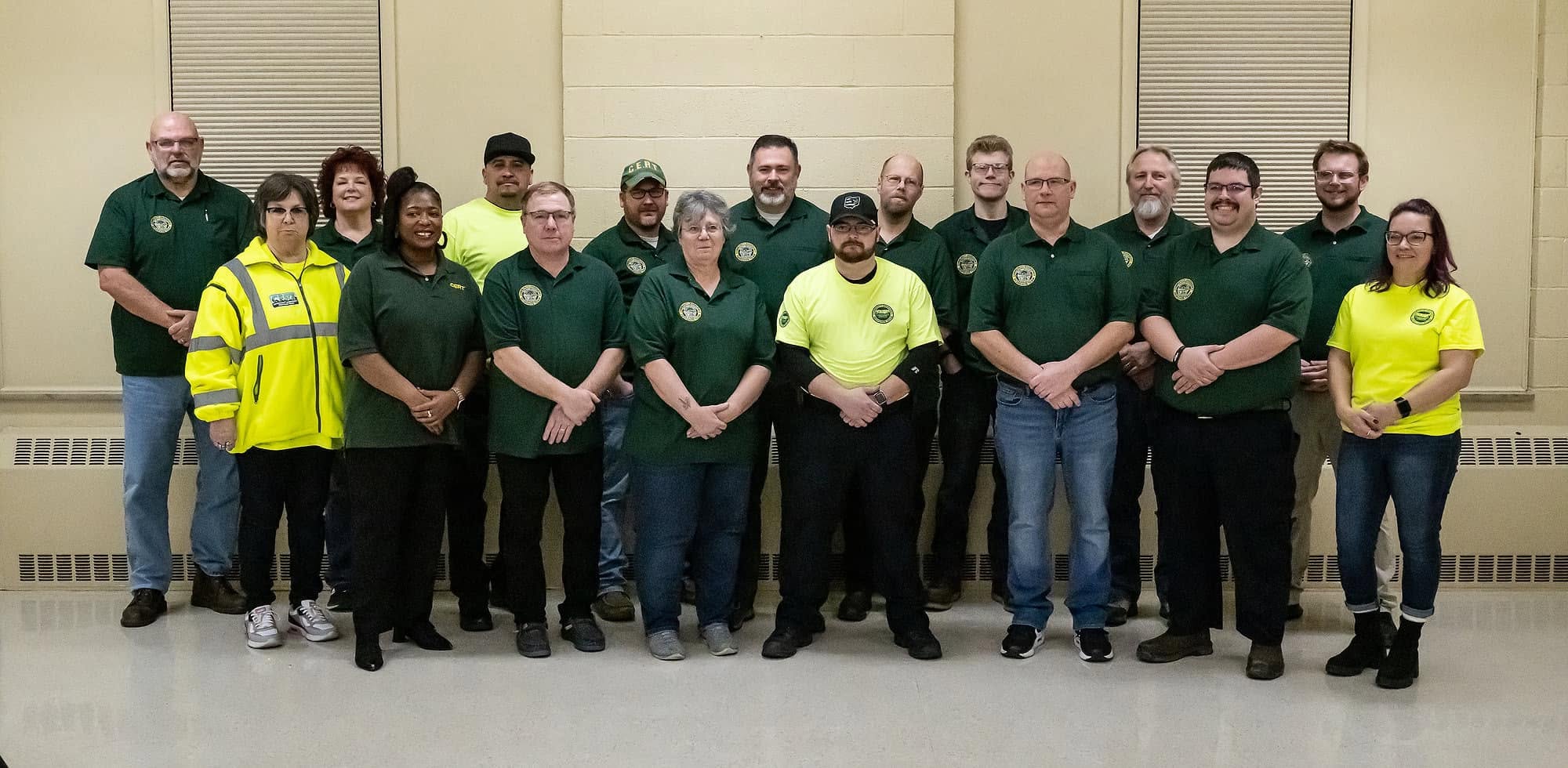 Members of the Van Wert County Community Emergency Response Team